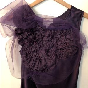 Elijah Silk Rosette Top